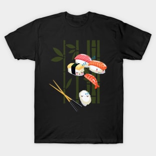 Sleep walking sushi, japanese foodie T-Shirt